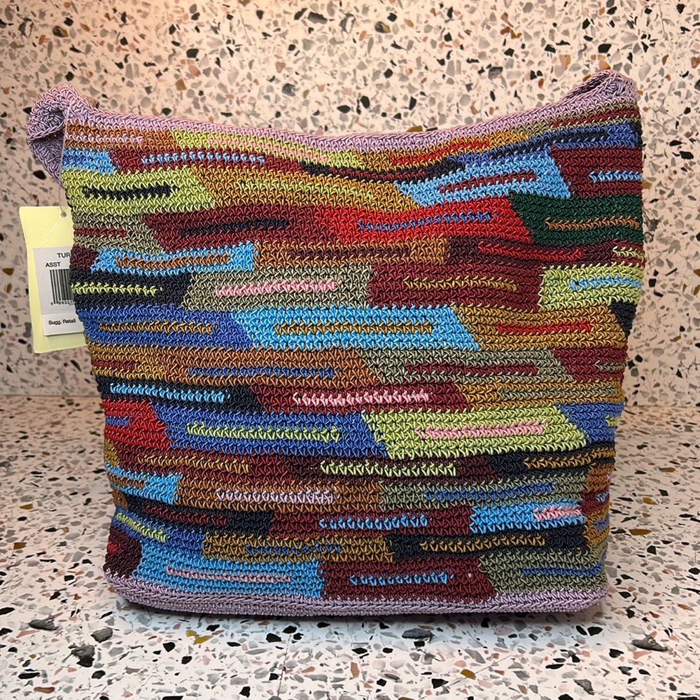 Woven multicolored Stone Mountain bag